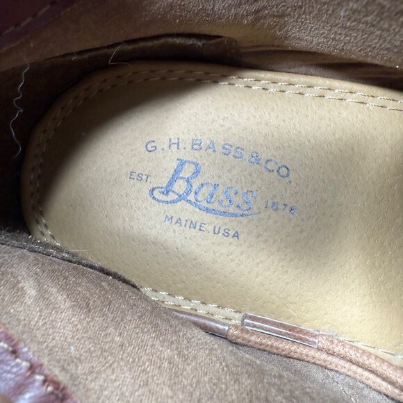 G.H. Bass & Co. Mens 12M Bass-Coleman Leather Upper Suede Boots - Picture 5 of 8